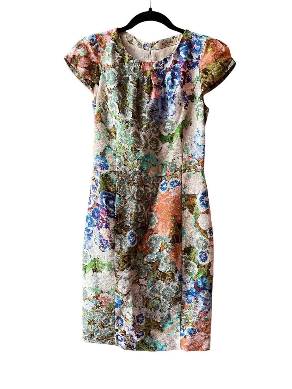ETRO Floral Print Knee-Length Dress Size 40